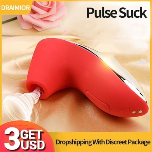 DRAIMIOR New Oral Sex Toys Vagina Sucking Vibrator Intimate Good Nipple Sucker Licking Clitoris Stimulation Waterproof Sex Toys