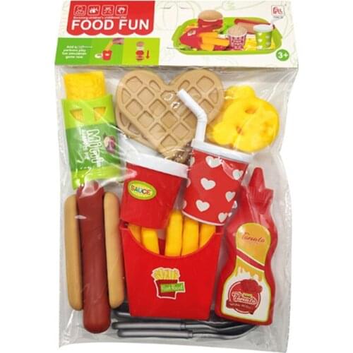 1 Set Pretend Children Food Toys Kitchen Pretend Delicious Hot Dog Accessories Children Educational Toys Gifts Mini Kitchen Set