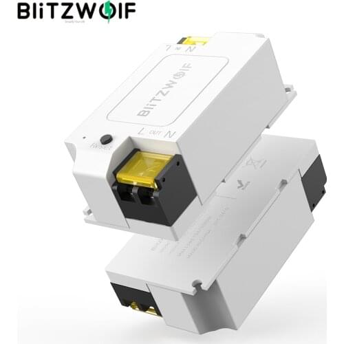 BlitzWolf BW-SS1 Smart Home APP Control Timer Module Socket 3300W 15A Basic DIY WIFI Wireless Switch Work with Google Home IFTTT