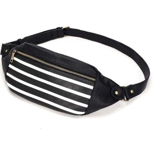 Fashion Men Waist Bag Women Simple Leisure Leather Waist Packs Ladies Waist Bags Designer Unisex Mobile Phone Pouch Shoulder Bag