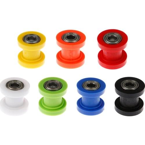 Pulley Wheel Guide Pit Dirt Bike ATV 10mm Chain Roller Slider Tensioner Adjuster