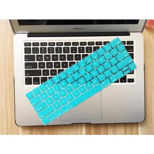 New Touch Bar Silicone Keyboard Cover Keypad Skin For Macbook Pro 13" 15 13.3 15.6 A1706 A1707 US Layout 2017 Release