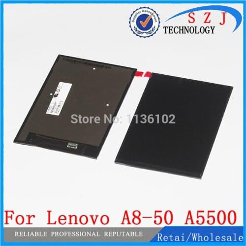 New 8'' inch LCD Display Screen Repair Parts Replacement For Lenovo A8-50 A5500 CLAA080WQ05 XN V Free shipping