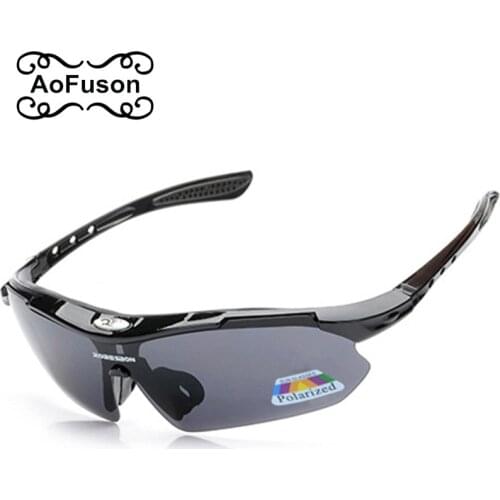 AoFuson Polarized Cycling Glasses Uv400 Protect Mountain Road Bicycle Sun Glasses Mtb Sport Running Fishing Sunglasses Eyewear