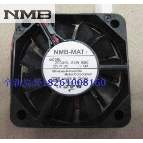 Original NMB fan 2004KL-04W-B50 50 * 50 * 10MM 12V 0.14A