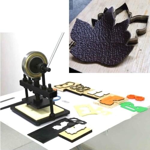 Hand die leather cutting machine love easy manual knife die press cutting machine cutting tool