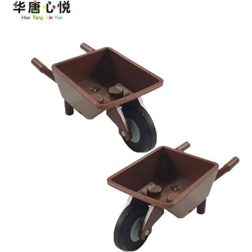 City Accessories Series Talking About The Small Cart Means Of Transport Building Blocks Educational toy Childs Gift Citiy Model