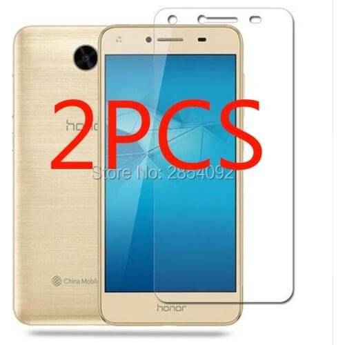 2PCS Tempered Glass For Huawei Honor 5A LYO L21 Case Screen Protector on Y5II Y5 ii CUN L03 L23 L33 Cover Guard Verre Protect