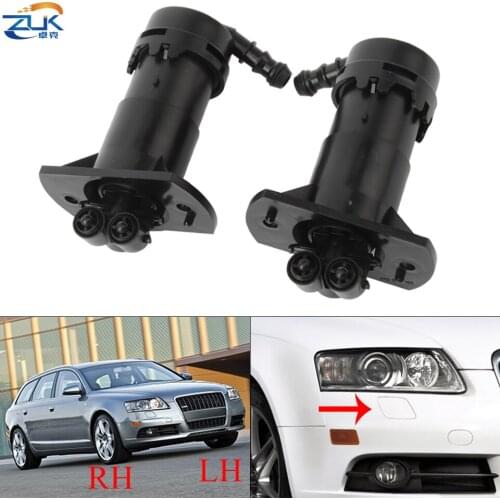 ZUK Headlight Washer Nozzle Headlamp Water Spray Jet Actuator For AUDI A6 / A6 Quattro C6 2005 2006 2007 2008 S6 RS6 2007-2011