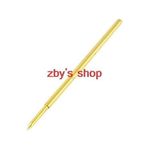 100Pcs 0.48mm Spear Tip Spring Test Probe Pin 16.35mm Length