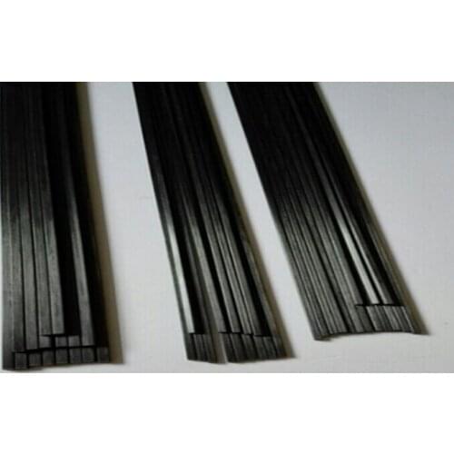 4mm*4mm*1000mm(L) black carbon fiber square section