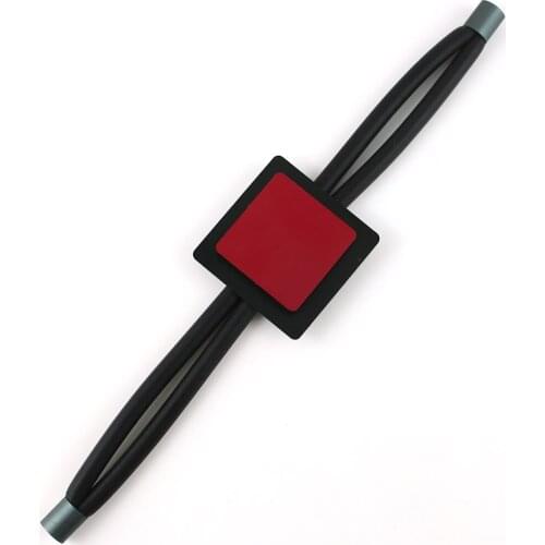 4 colors New Women Watch Bracelets Aluminum Square Classic Handmade Rubber Chian Bracelet Fashion Gothic Hand Chians