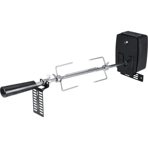 Automatic BBQ Grill Rotisserie Electric BBQ Motor Roast Branch Metal Outdoor Camping Spit Roaster Rod Charcoal BBQ Pig Chicken