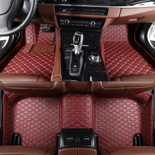 Custom Car Floor Mat Fit for Chevrolet Traverse 2009 2010 2011 2012 2013 2014 2015 2016 2017 Cars Accessories Car Carpet