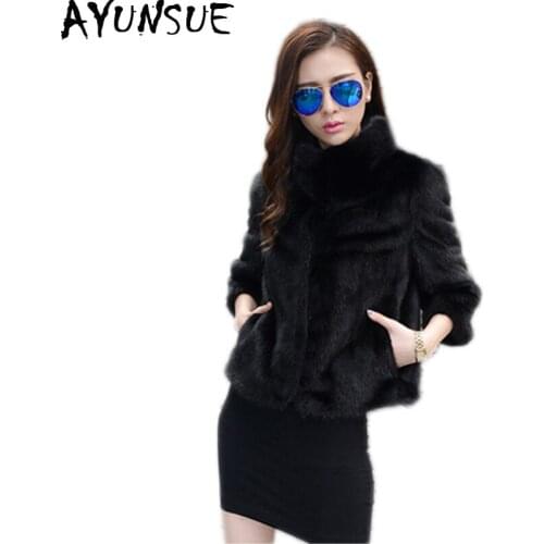 Белые шубы AYUNSUE China At AliExpress