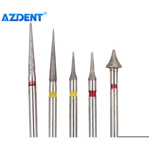 High Speed Diamond Burs Dental Orthodontic Interproximal Enamel Reduction Set For Cutting Grinding Polishing 5Pcs/Kit