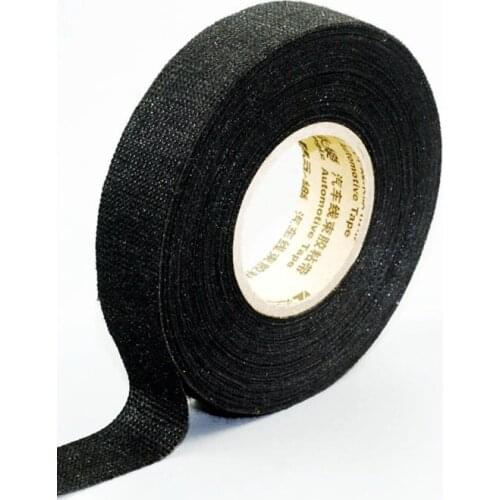 19mmx15m Harness velvet tape Flannel fabric Cloth Tape automotive wiring harness Flannel High temperature resistanceTape