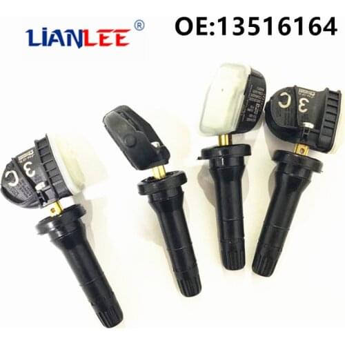 4Pcs Tire Pressure Monitor Sensor New TPMS For Cadillac ATS CTS V ELR Escalade SRX XTS Chevrolet Bolt Camaro Caprice 13516164