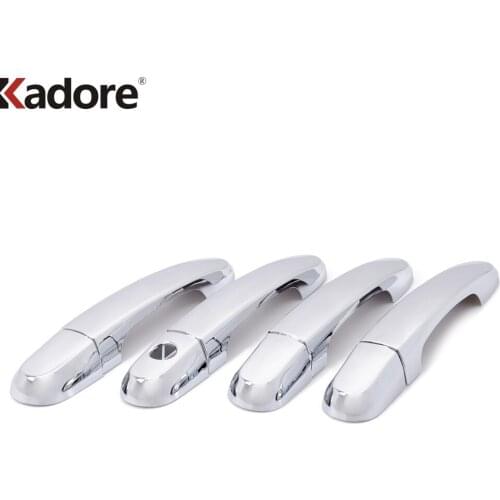 For Kia Sportage 2007 2008 2009 Chrome Side Door Handle Cover Trim Car Sticker Car Styling Exterior Accessories