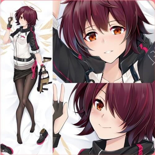 HOT Arknights EXUSIAI Cosplay Dakimakura 2WAY Hugging Body Pillow Case Anime Otaku Pillow Cushion Cover