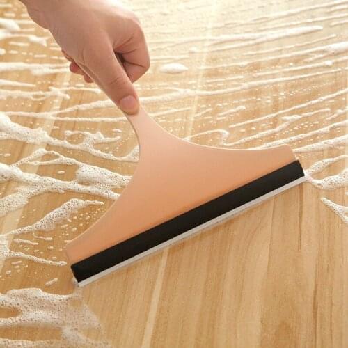 Soft Glass Scraper Wiper Window Glass Cleaner Washing Brush Glass Window Wiper Soap Cleaner Squeegee Mirror Floor Blade Brush