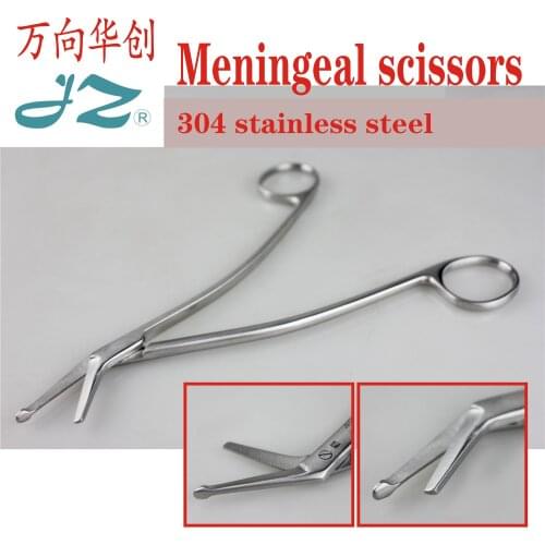 Golden Bell neurosurgical instruments medical meningeal tissue scissors trigeminal scissors brain microsurgery