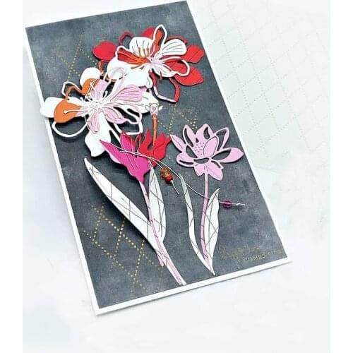 New 2021 New Flower decoration metal Cutting Dies Stencils DIY Scrapbooking Paper/photo Cards Embossing Dies