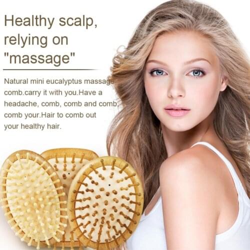Hairdressing Brush Air Bag Massage Comb Portable Anti-static Mini Comb Smooth Styling Tools