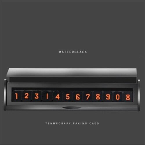 Car Decoration temporary parking sign DM-13