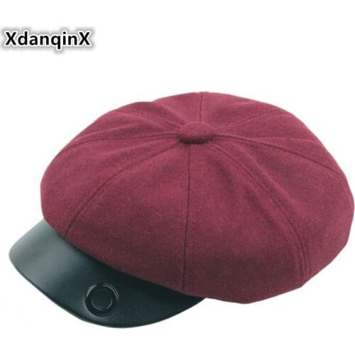 XdanqinX Womens Berets