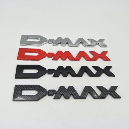 For Isuzu D-MAX Dmax Emblem Rear Trunk Lid Letters Logo Carbon Fiber
