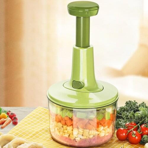 Cute Design Home Manual Meat Grinder Hand-Cranking Mixer Pull Chopper Vegetables Dumpling Stuffing Small Food Mixer Processor