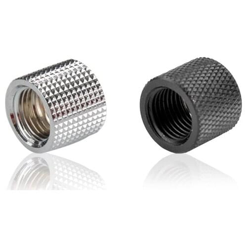 Diamond Pattern Double Pass G1/4 Thread Internal Thread Straight Through Butt Joint Split Type Water Cooler Computer Accessories