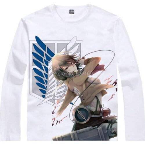 Japanese Advancing Giants anime t-shirt Eren Titan Armin Arlert cotton shirt Cosplay christmas Costumes anime clothing