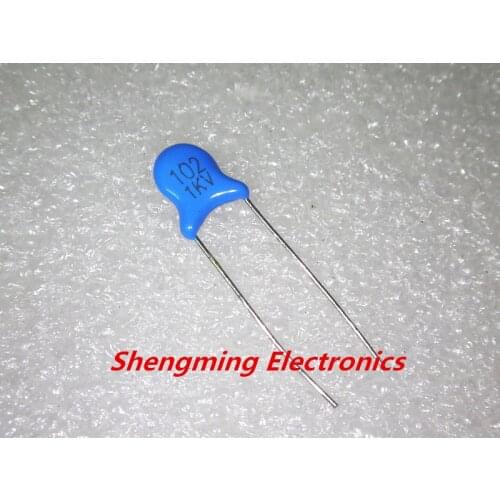 100pcs 1KV 102M 1000V 1000PF 1NF 0.001UF High Voltage Ceramic Disc Capacitor