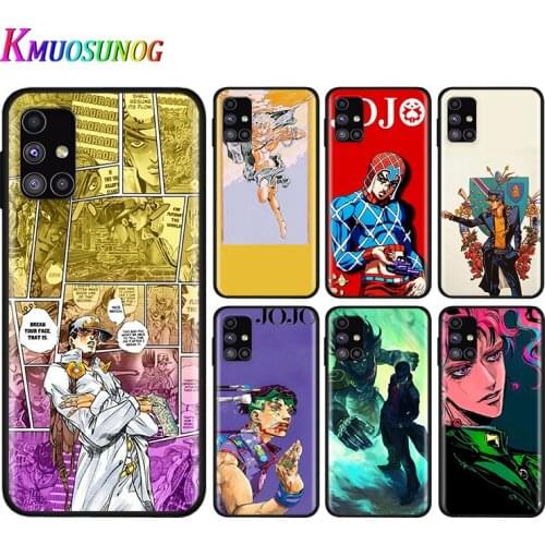 JoJo Bizarre Adventure For Samsung Note 20 10 9 8 Ultra lite Plus Pro F62 M62 M60 M40 M31S M21 M20 M10S Soft Phone Case