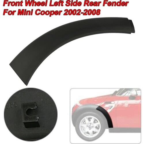 Front Wheel Left Side Rear Lower Fender Arch Cover Trim For Mini Cooper 02-08 51131505865 Left/right Front Left/right Rear Kit