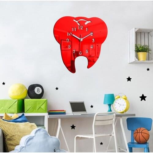 Plastic Wall Clock Creative Number Mute Clocks Electronic Clock Hanging for Home,Bedroom,Living Room Decoration 7 colors