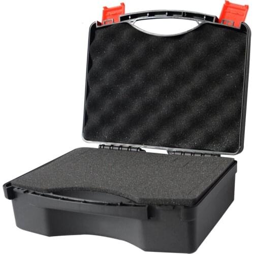 Portable plastic box safety box hardware toolbox Safety protective box equipment instrument case With pre-cut sponge