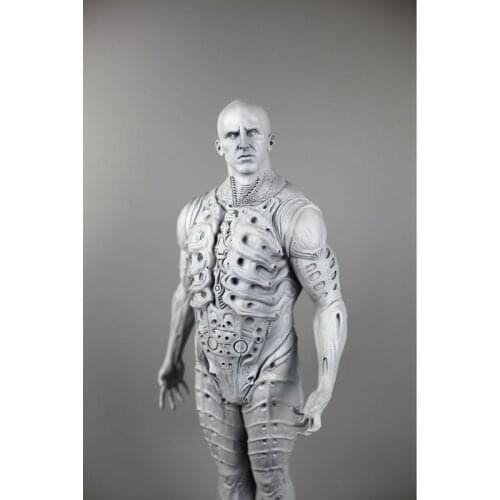 Prometheus Alien Engineer Space Knight White Model Full Body Statue Decoration