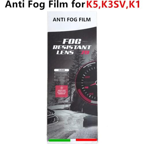 Anti Fog Film for AGV K5 K3SV K1 Helmets Visor Anti Fog Sticker Full Face Motorcycle Helmet Accessories K5 Motorcycle Helmet