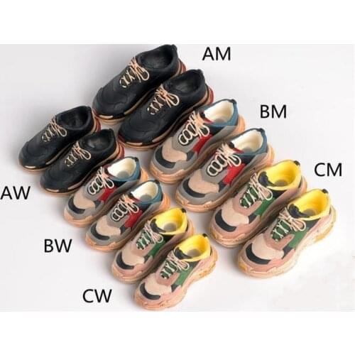 1/6 Male Female Soldier Figure Colorful SK010 Couple Casual Sneakers Shoes for 12 inches Men Women Body Model