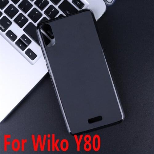 Luxury Black Soft Silicone Phone Case Cover For Wiko Y80 Back Covers For Wiko Y80 Coque Fundas Shell Capa