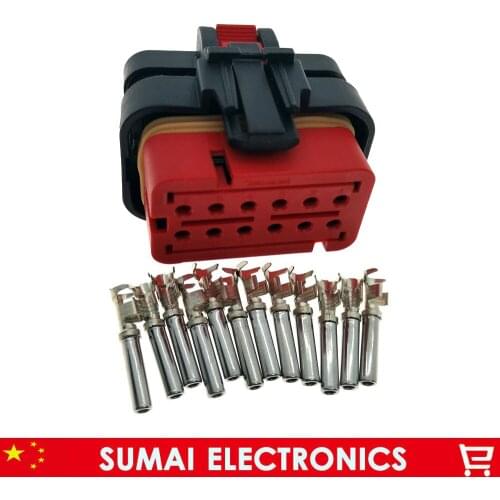 AMP/TE 12 Pin Auto 776533-1 776437-1 Camshaft sensor plug,12P Oil pressure/atmospheric pressure sensor plug for Excavator Carter