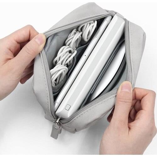 TUUTH Portablel Cable Bag Trave Digital USB Gadget Organizer Charger Wires Storage Pouch kit Case Accessories Cable Pouch