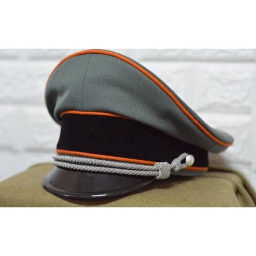 WW2 E.M.D German .Officer hat Wool (Orange)