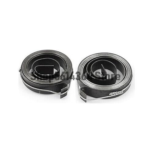 2pcs 8mm Width Metal Drill Press Quill Feed Return Coil Spindle Spring Assembly