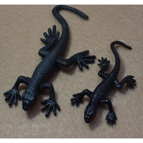 2PCS Simulation Gecko Lifelike Gecko Prank Kid Holloween Funny Trick Joke Toy Home Decoration Accessories April Fools Day Toy