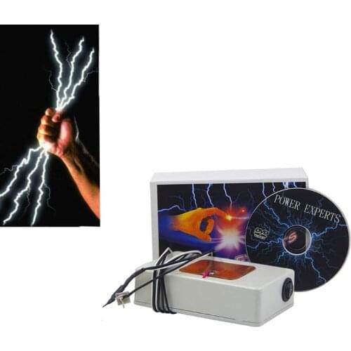 2020 New Safe Static Electricity Discharge Magic Toy Power Experts Magnetic Control Magic Tricks Close Up Street