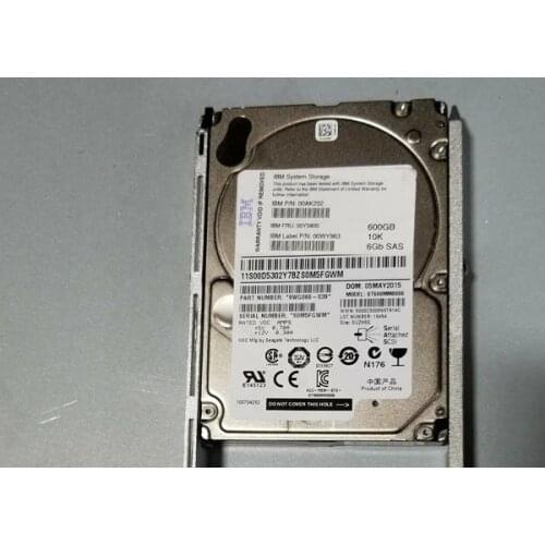 4PCS IBM v5000 v3500 v3700 00AK202 00Y5800 00WY963 600G 10K hard drive HDD